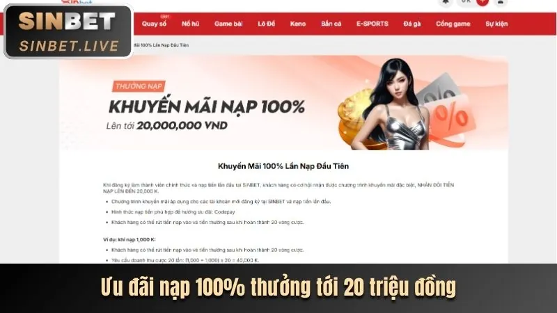 Ưu đãi chào mừng thành viên mới tại iwin456